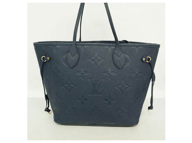 Borsa Tote Louis Vuitton Neverfull MM Monogram Empreinte - vista 10