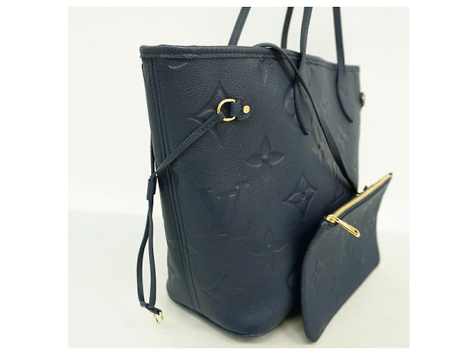 Borsa Tote Louis Vuitton Neverfull MM Monogram Empreinte - vista 2