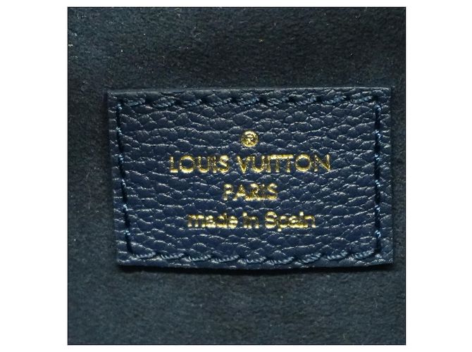Borsa Tote Louis Vuitton Neverfull MM Monogram Empreinte - vista 5