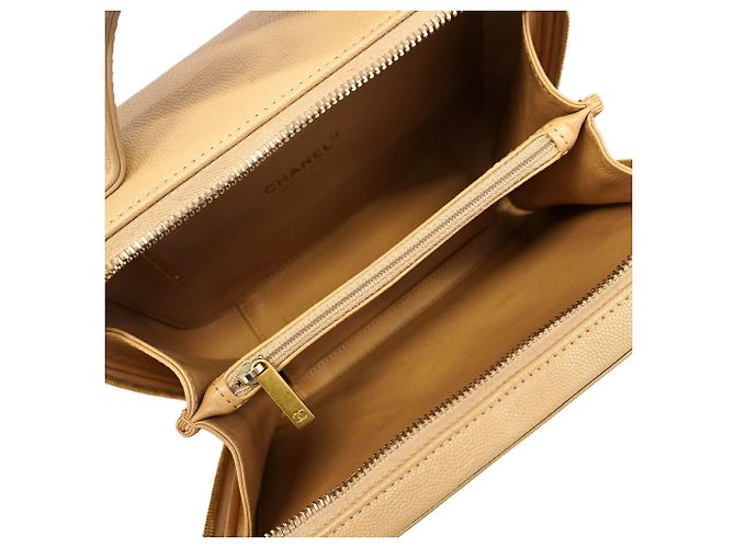 Borsa Vanity 2-Way Chanel CC Filigree in pelle Caviar - vista 4