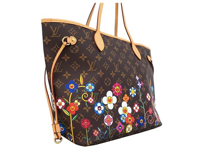 Borsa Tote Louis Vuitton Monogram LV x TM Neverfull MM - vista 2