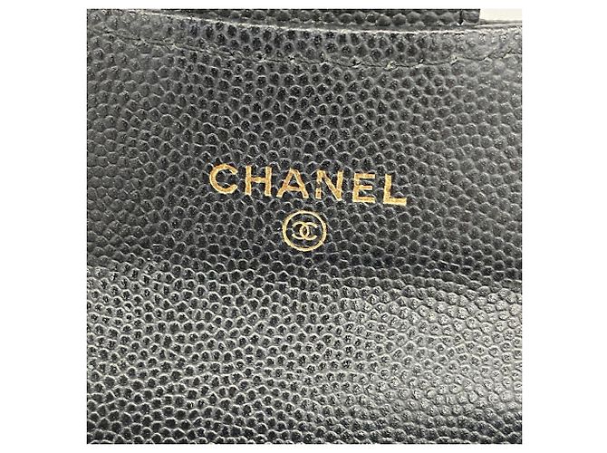 Tarjetero Chanel Matelassé de piel caviar - vista 4