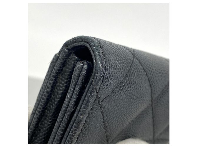 Tarjetero Chanel Matelassé de piel caviar - vista 5