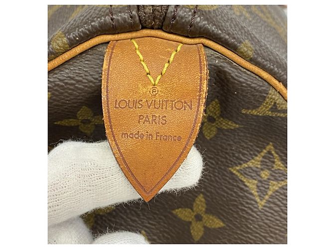 Borsa Louis Vuitton Monogram Speedy 35 - vista 5