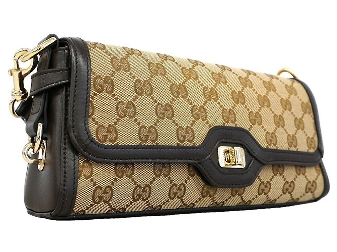 Borsa a tracolla Gucci GG Canvas Luce - vista 2