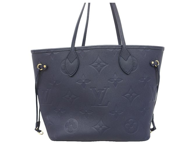 Louis Vuitton Neverfull MM Monogram Empreinte Tote Bag - vista 10