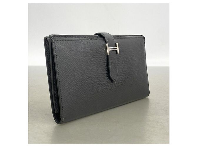 Béarn Hermès Cartera larga Hermes Bearn Soufflet - vista 2