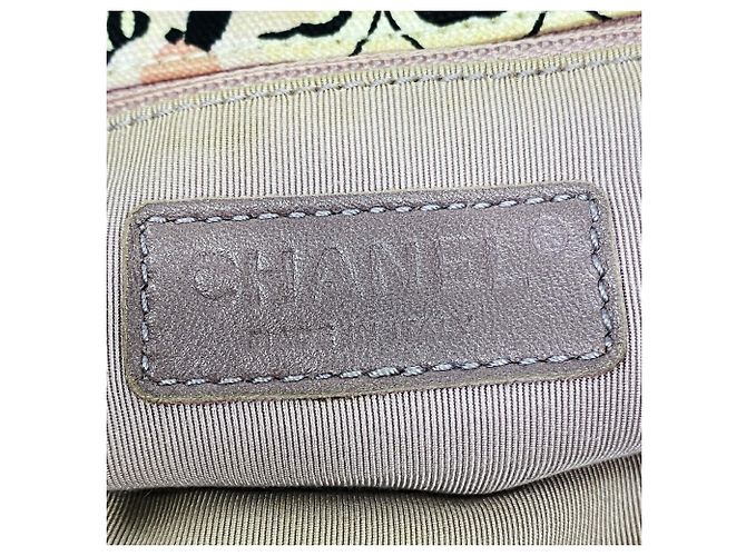 Chanel Camellia Shopper aus Canvas - Ansicht 5