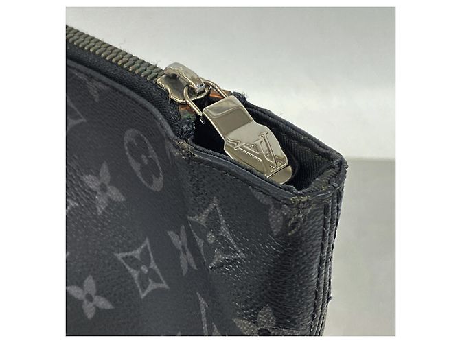 Borsa a tracolla Louis Vuitton Monogram Eclipse - vista 6