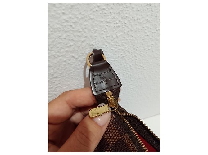 Louis Vuitton Pochette Damier Ebene clutch - vista 4