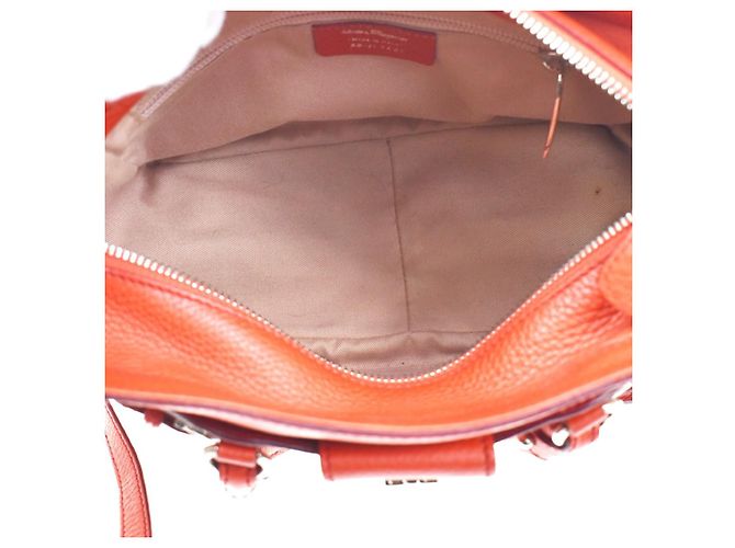 Salvatore Ferragamo Gancini Handle Leather Medium - vue 5