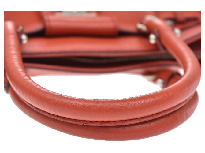 Salvatore Ferragamo Gancini Handle Leather Medium - vue 7