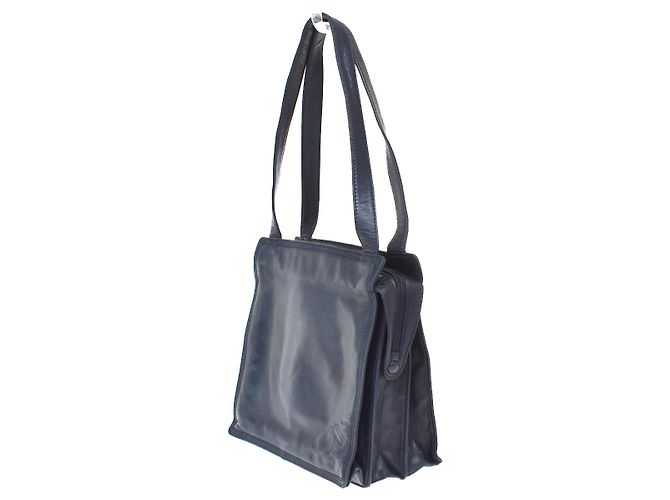 Loewe Vintage Anagram Zip Leather - vista 3