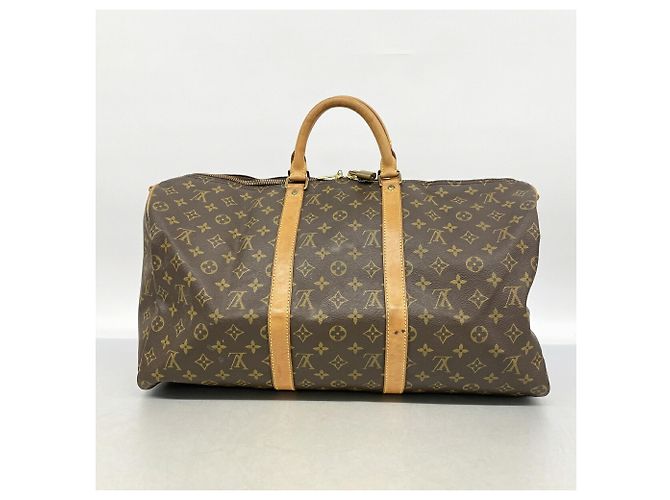 Louis Vuitton Boston Monogram Keepall Bandoulière 50 - vista 15