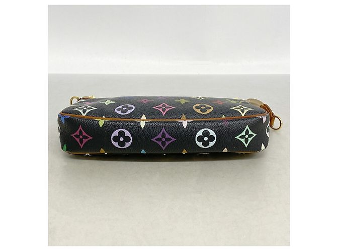 Louis Vuitton Monogram Multicolor Pochette Accessoires M92648 Noir - vista 3