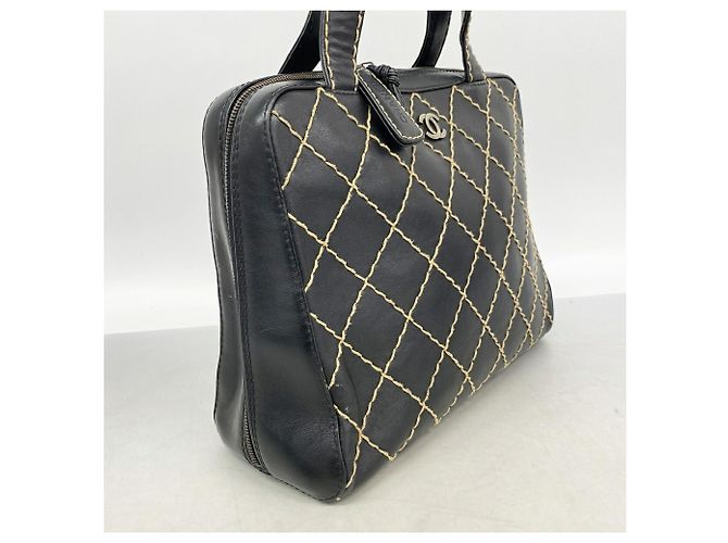 Borsa in pelle Chanel Wild Stitch - vista 2
