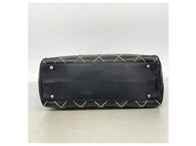 Borsa in pelle Chanel Wild Stitch - vista 3