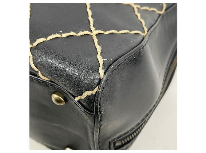 Borsa in pelle Chanel Wild Stitch - vista 7