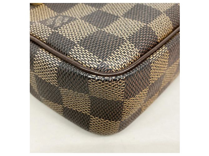 Borsa a pochette Louis Vuitton Damier Pochette Bi-Macao - vista 11