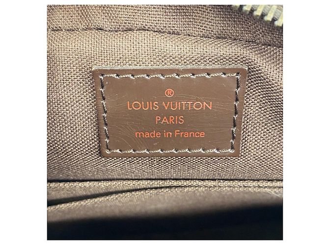 Borsa a pochette Louis Vuitton Damier Pochette Bi-Macao - vista 5