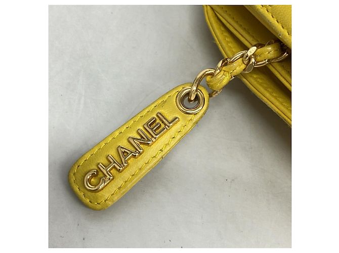 Borsa Chanel Matelassé in pelle d'agnello - vista 10