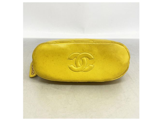 Borsa Chanel Matelassé in pelle d'agnello - vista 3