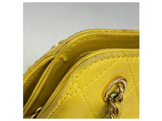 Borsa Chanel Matelassé in pelle d'agnello - vista 7