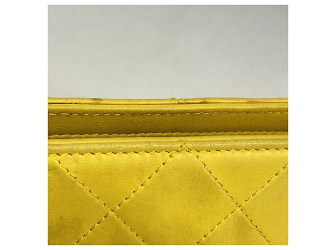 Borsa Chanel Matelassé in pelle d'agnello - vista 9
