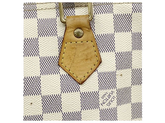 Borsa Louis Vuitton Damier Azur Speedy 30 - vista 11