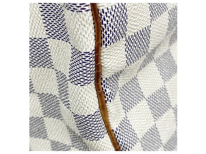 Borsa Louis Vuitton Damier Azur Speedy 30 - vista 7
