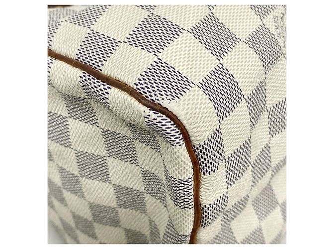 Borsa Louis Vuitton Damier Azur Speedy 30 - vista 8
