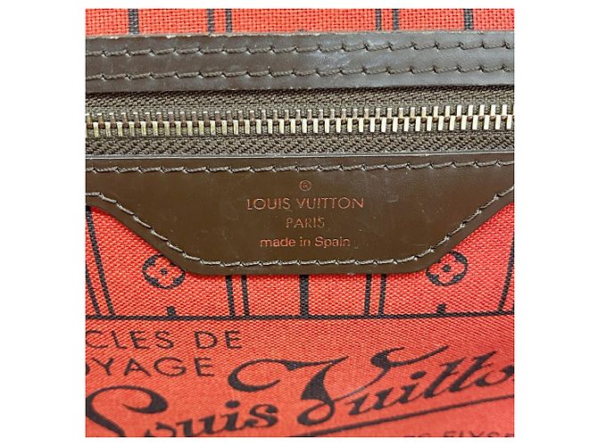 Bolso Tote Louis Vuitton Damier Neverfull MM - vista 5