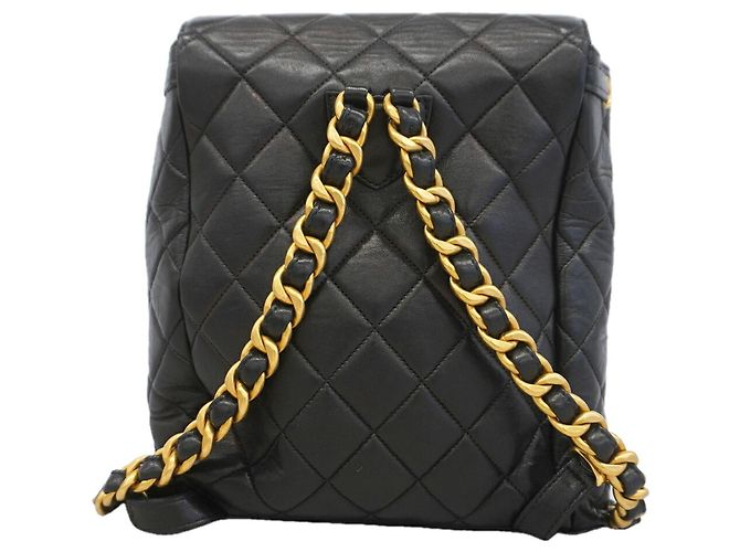 Chanel Matelassé Rucksack aus Lammleder - Ansicht 9