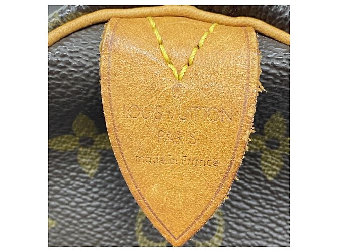 Borsa Louis Vuitton Monogram Speedy 35 - vista 5