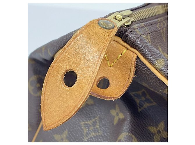 Borsa Louis Vuitton Monogram Speedy 35 - vista 8