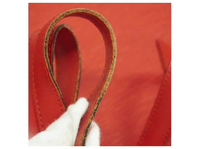 Borsa a tracolla Louis Vuitton Epi Saint Jacques - vista 10