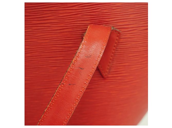 Borsa a tracolla Louis Vuitton Epi Saint Jacques - vista 8