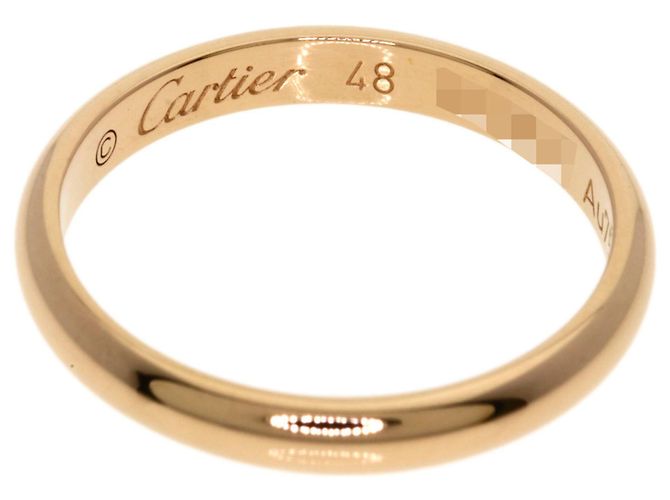 Cartier Ehering aus 18K Roségold - Ansicht 4