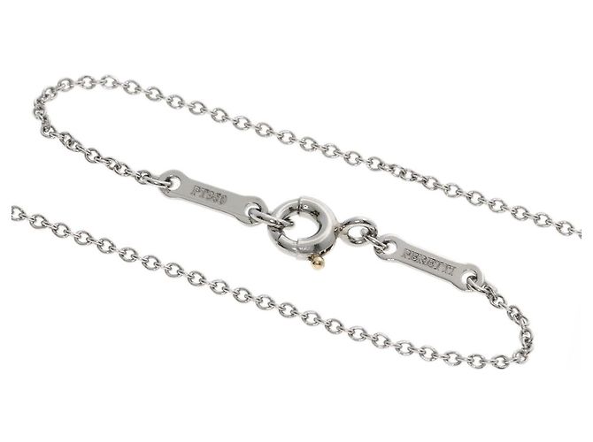 Autre Marque Collana Open Heart di Tiffany & Co. in platino - vista 3