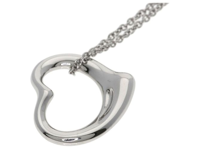 Autre Marque Collana Open Heart di Tiffany & Co. in platino - vista 4