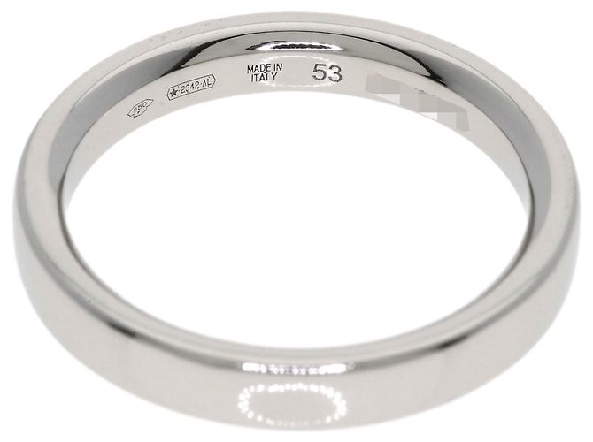 Bulgari Anello Bvlgari Fedi #53 Platinum Band - vista 4