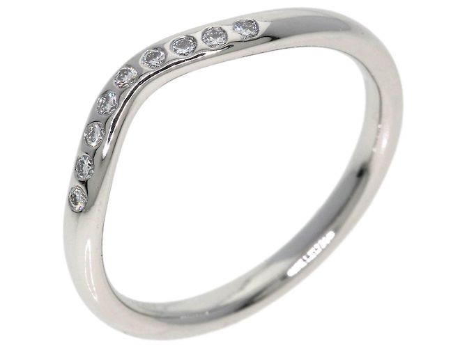Autre Marque Tiffany & Co. Curved Band Diamantring - Ansicht 2