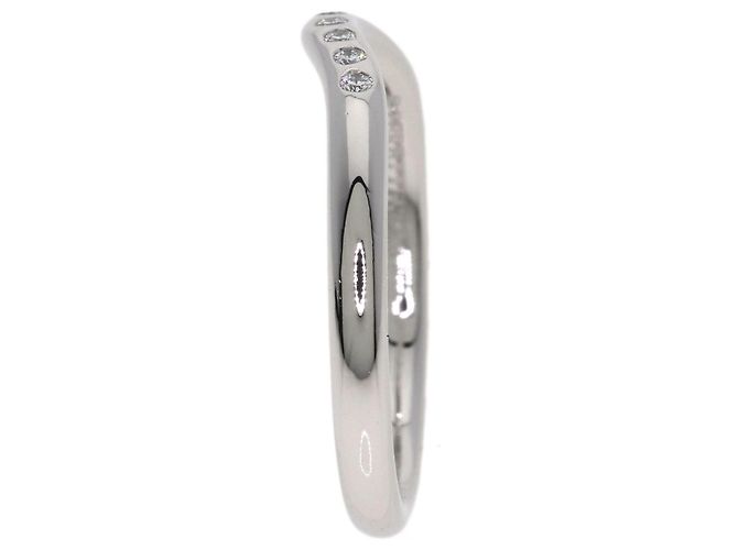 Autre Marque Tiffany & Co. Curved Band Diamantring - Ansicht 3