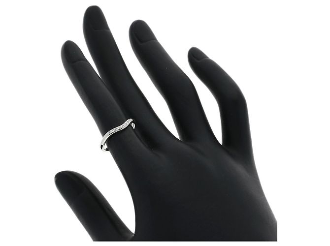 Autre Marque Tiffany & Co. Curved Band Diamantring - Ansicht 7