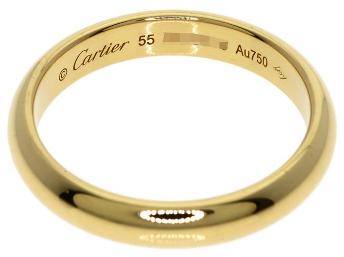 Cartier Ehering aus 18K Gelbgold - Ansicht 4