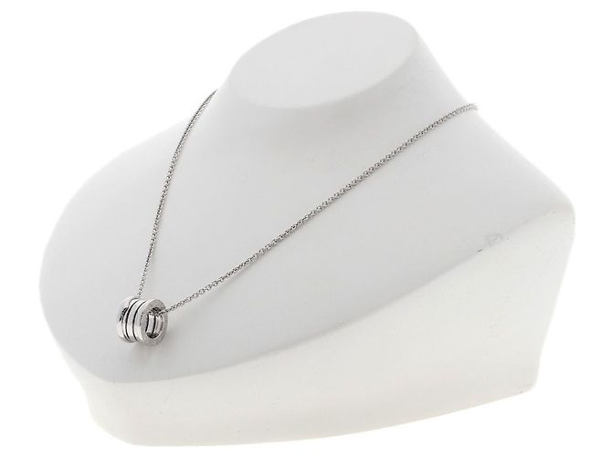 Bulgari Collana Bvlgari B-zero1 in oro bianco 18K - vista 5