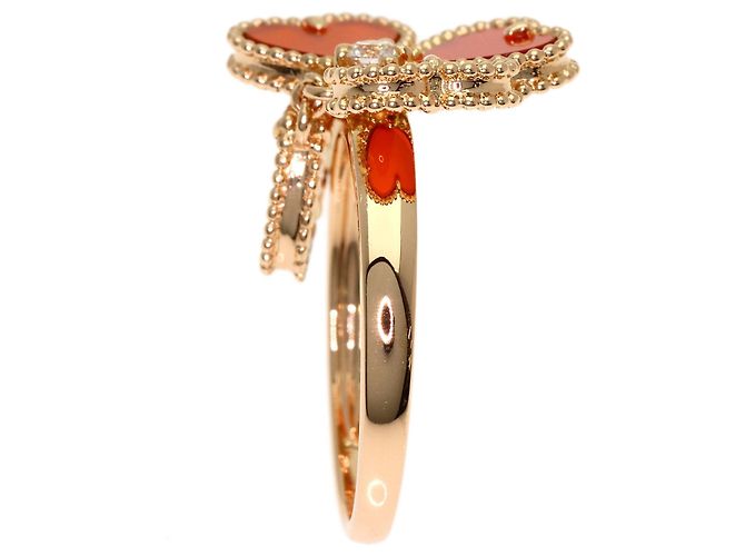 Anello Van Cleef & Arpels Sweet Alhambra Fouillage #54 - vista 3