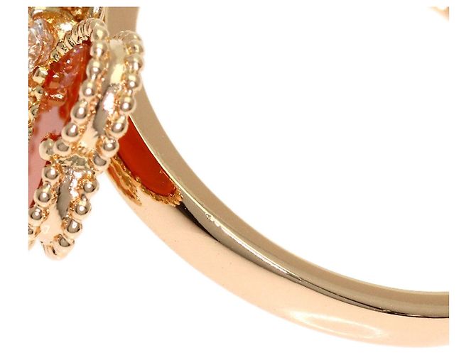 Anello Van Cleef & Arpels Sweet Alhambra Fouillage #54 - vista 8