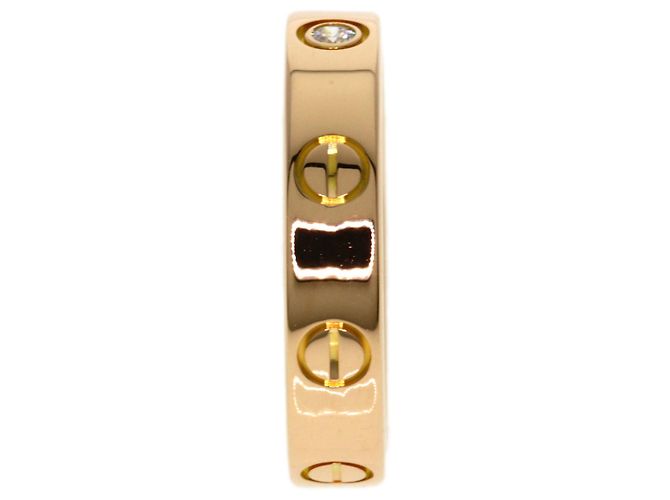Anello Mini Love Cartier in oro rosa 18K - vista 3