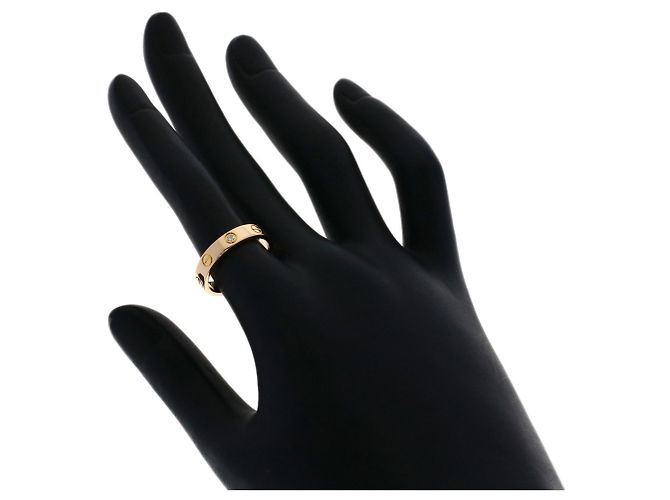 Anello Mini Love Cartier in oro rosa 18K - vista 6